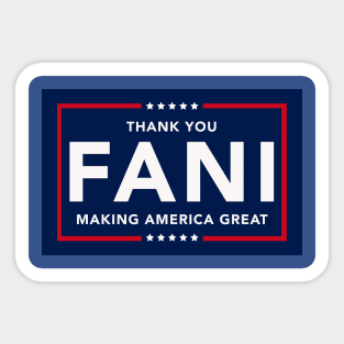 Thank You Fani Sticker